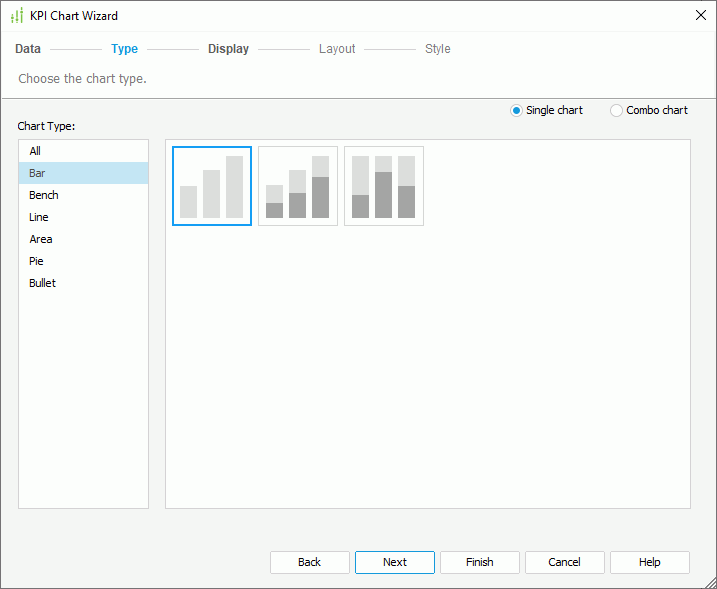 KPI Chart Wizard- Type